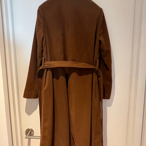 Free People Sierra Wool Coat in Deep Terracotta - Picture 9 of 9